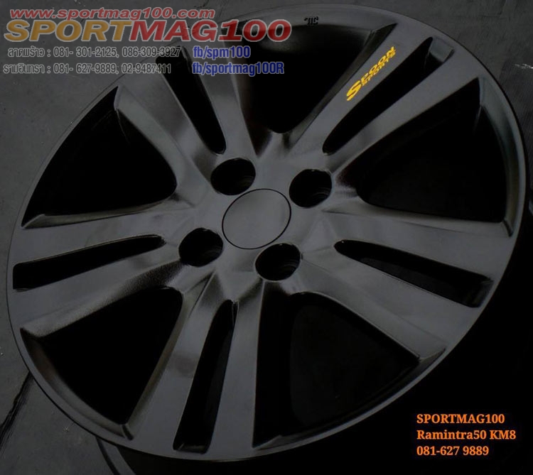 แม็กซ์มือสอง Honda Spoon4 4รู100 ดำด้าน 16นิ้ว ล้อแม็ก แม็กซ์มือสอง Honda Spoon4 4รู100 ดำด้าน 16นิ้ว
