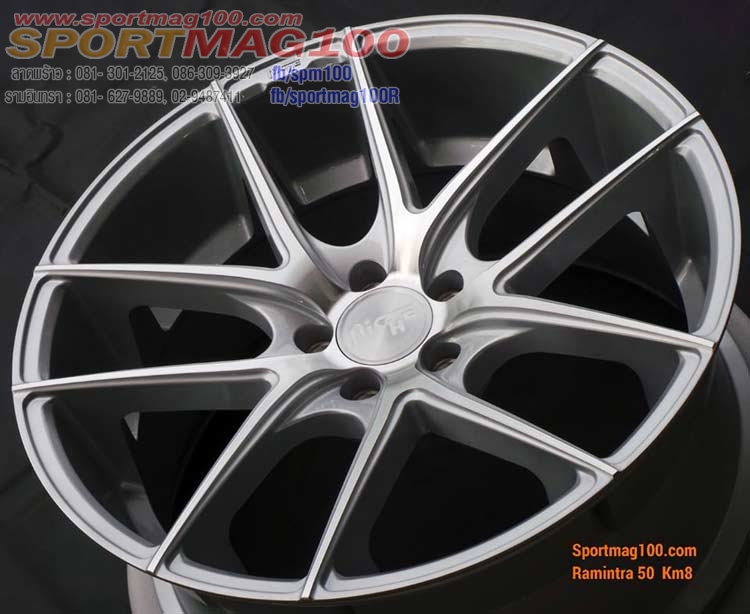 แม็กซ์ใหม่ USA NICHE Targa 5รู112 ET42,55 F8.5 R10-20นิ้ว ล้อแม็ก แม็กซ์ใหม่ USA NICHE Targa 5รู112 ET42,55 F8.5 R10-20นิ้ว