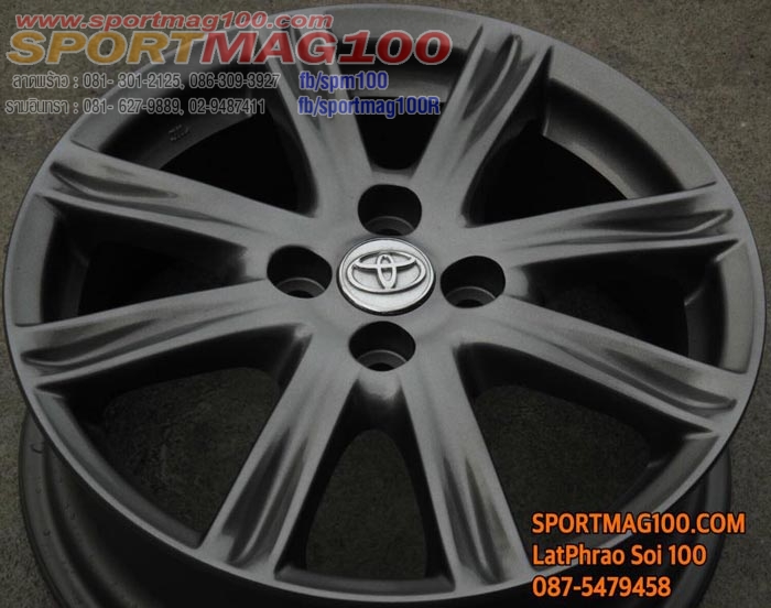 แม็กซ์ป้ายแดง New Vios รุ่นTop 16นิ้ว(ลาดพร้าว-รามอินทรา) ล้อแม็ก แม็กซ์ป้ายแดง New Vios รุ่นTop 16นิ้ว(ลาดพร้าว-รามอินทรา)