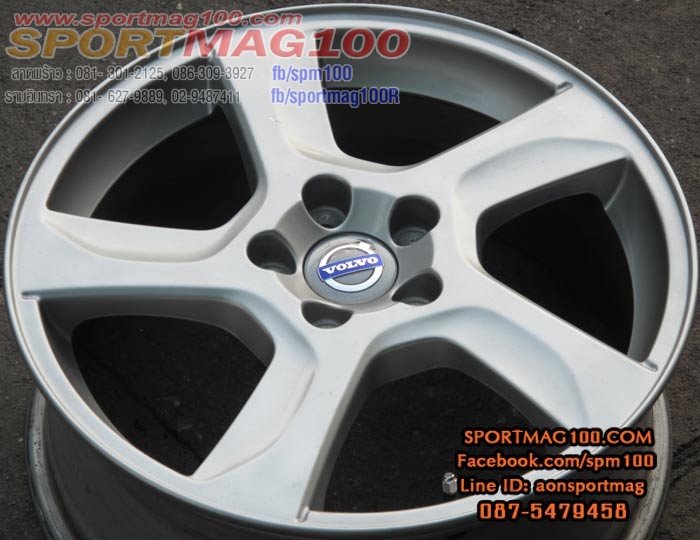 แม็กซ์มือสอง Volvo S60 5รู108 สีบรอนซ์ 17นิ้ว ล้อแม็ก แม็กซ์มือสอง Volvo S60 5รู108 สีบรอนซ์ 17นิ้ว