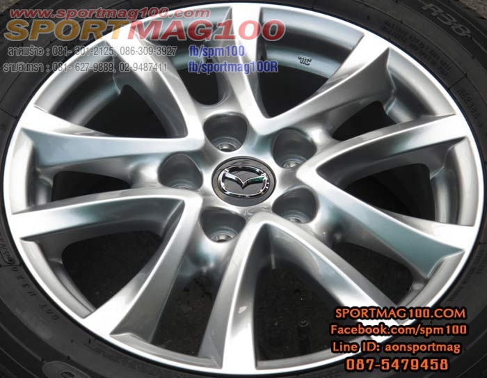 แม็กซ์ป้ายแดง New Mazda3 5รู114 ซิลเวอร์ 16นิ้ว(ลาดพร้าว-รามอินทรา) ล้อแม็ก แม็กซ์ป้ายแดง New Mazda3 5รู114 ซิลเวอร์ 16นิ้ว(ลาดพร้าว-รามอินทรา)