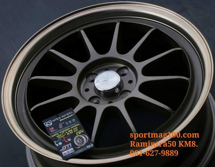ล้อแม็กใหม่เบา Forged Apex C641 4รู100 ET42 ทองแดง 7-17นิ้ว(6.9โล) ล้อแม็ก ล้อแม็กใหม่เบา Forged Apex C641 4รู100 ET42 ทองแดง 7-17นิ้ว(6.9โล)