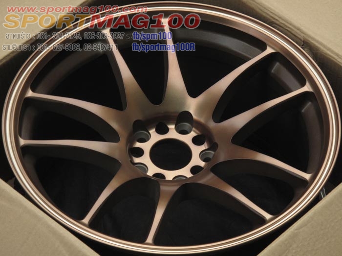 แม็กซ์ใหม่Rota CrKai Torque 5รู114 F8.5 R9.5 สีทองแดง 18นิ้ว ล้อแม็ก แม็กซ์ใหม่Rota CrKai Torque 5รู114 F8.5 R9.5 สีทองแดง 18นิ้ว