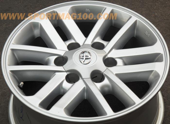 ล้อแม็กมือสอง Toyota Vigo Champ 6รู139 ซิลเวอร์ 7.5-17นิ้ว(รามอินทรา) ล้อแม็ก ล้อแม็กมือสอง Toyota Vigo Champ 6รู139 ซิลเวอร์ 7.5-17นิ้ว(รามอินทรา)