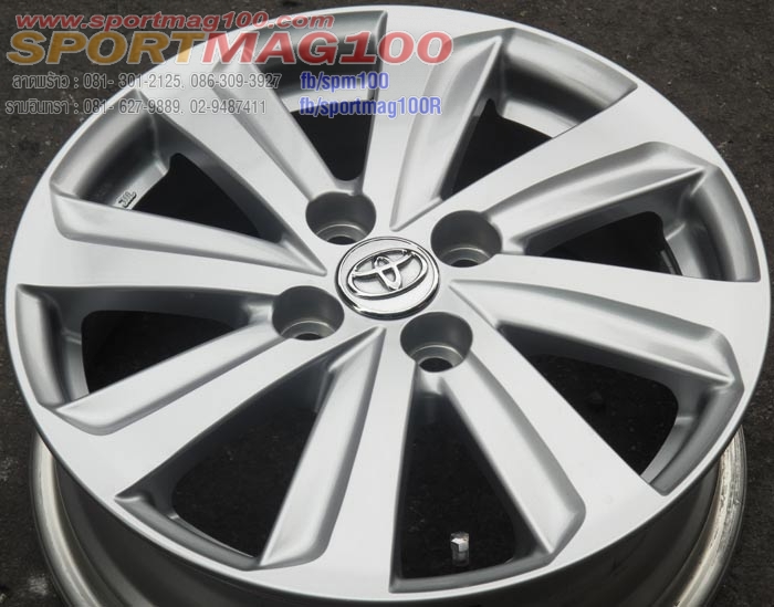 แม็กซ์มือสอง New Vios/Yaris 8ก้าน 5.5-15นิ้ว(รามอินทรา-ลาดพร้าว) ล้อแม็ก แม็กซ์มือสอง New Vios/Yaris 8ก้าน 5.5-15นิ้ว(รามอินทรา-ลาดพร้าว)