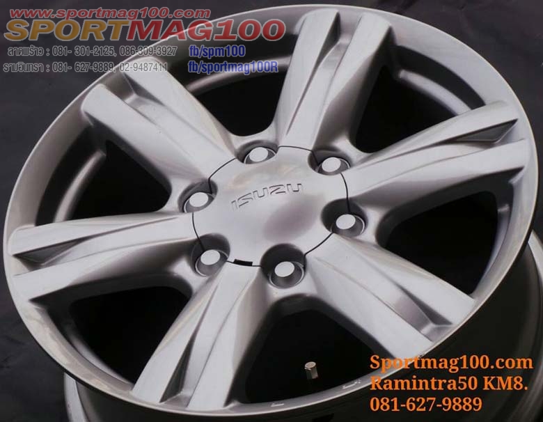 แม็กซ์ป้ายแดง Isuzu MU7 2014-17นิ้ว ล้อแม็ก แม็กซ์ป้ายแดง Isuzu MU7 2014-17นิ้ว