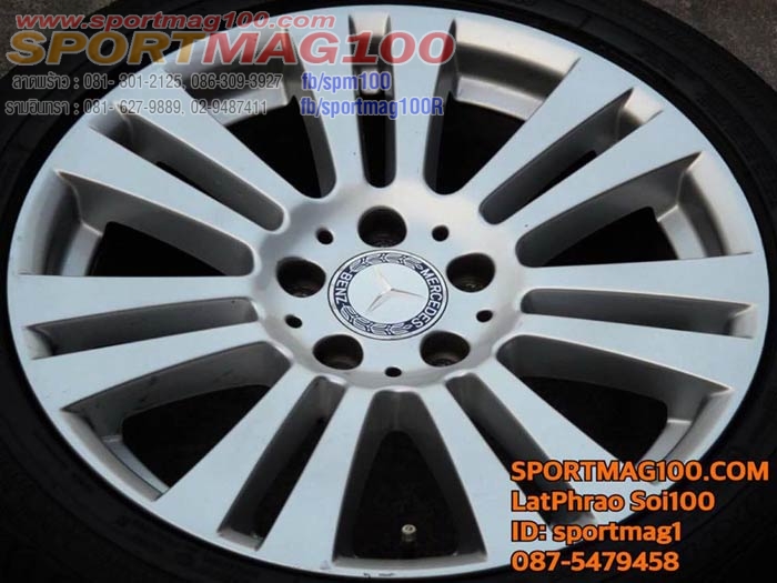 แม็กซ์มือสอง Benz Cclass 5รู112 ET47 สีเงิน 7.5-17นิ้ว(รามอินทรา-ลาดพร้าว) ล้อแม็ก แม็กซ์มือสอง Benz Cclass 5รู112 ET47 สีเงิน 7.5-17นิ้ว(รามอินทรา-ลาดพร้าว)