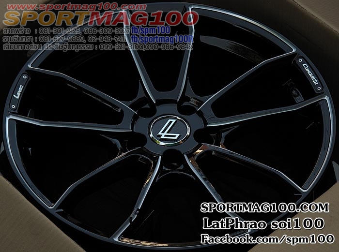 ล้อแม็กซ์ใหม่พรีเมียม Lenso Conquista ENZO 5รู114 ดำมิลลิ่ง 7.5-17นิ้ว ล้อแม็ก ล้อแม็กซ์ใหม่พรีเมียม Lenso Conquista ENZO 5รู114 ดำมิลลิ่ง 7.5-17นิ้ว