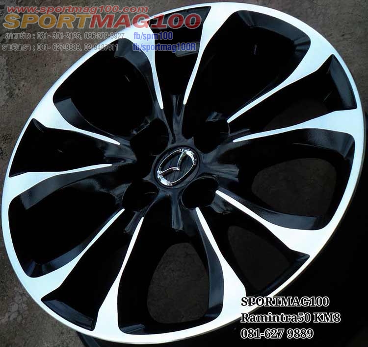 แม็กซ์ป้ายแดง Mazda2 SKY Modify G3 ดำเงา 15นิ้ว ล้อแม็ก แม็กซ์ป้ายแดง Mazda2 SKY Modify G3 ดำเงา 15นิ้ว