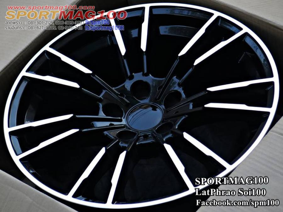  แม็กซ์ใหม่ M5 5รู112 สำหรับ BMW รุ่นใหม่ ดำหน้าเงา F8.5 R9.5-19นิ้ว 