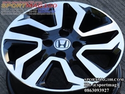ล้อแม็กติดรถ Honda New JAZZ Modify 4รู100 ดำหน้าเงา 5.5-15นิ้ว(รามอินทรา)