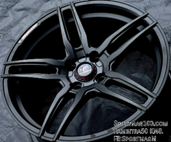  ล้อแม็กใหม่ Yachiyoda SX4 4รู100 ET35 ดำด้าน 7.5-17นิ้ว 