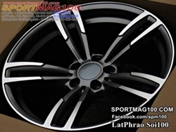 ล้อแม็กใหม่ M4 Coupe 5รู112 สีเทาหน้าเงาET35-38 F8.5 R9.5-19นิ้ว(NewBMW)