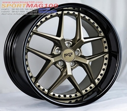  ล้อแม็กแท้ USA Niche VICE 5รู114 ทองแดงขอบดำ ET35-40 F9 R10.5-20นิ้ว 
