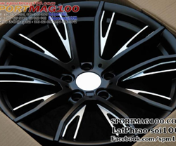  ล้อแม็ก M Technic 5รู114 ET45-40 ดำเงา F8.5 R9.5-19นิ้ว 