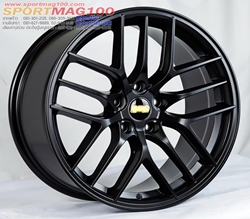 ล้อแม็กใหม่ลาย BBS CCR 5รู114 ขอบ18นิ้ว 5รู114/112 ET38 สีดำ กว้าง 8นิ้ว