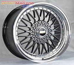 ล้อแม็กใหม่พรีเมียม FlowForming BRS RS 5รู112 ET35-40 ไฮเปอร์ดาร์ค F8.5 R9.5-19นิ้ว