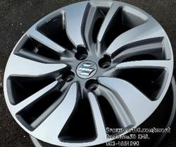 ล้อแม็กมือสอง Suzuki Swift-2022 4รู100 สีเงินหน้าเงา 6-16นิ้ว
