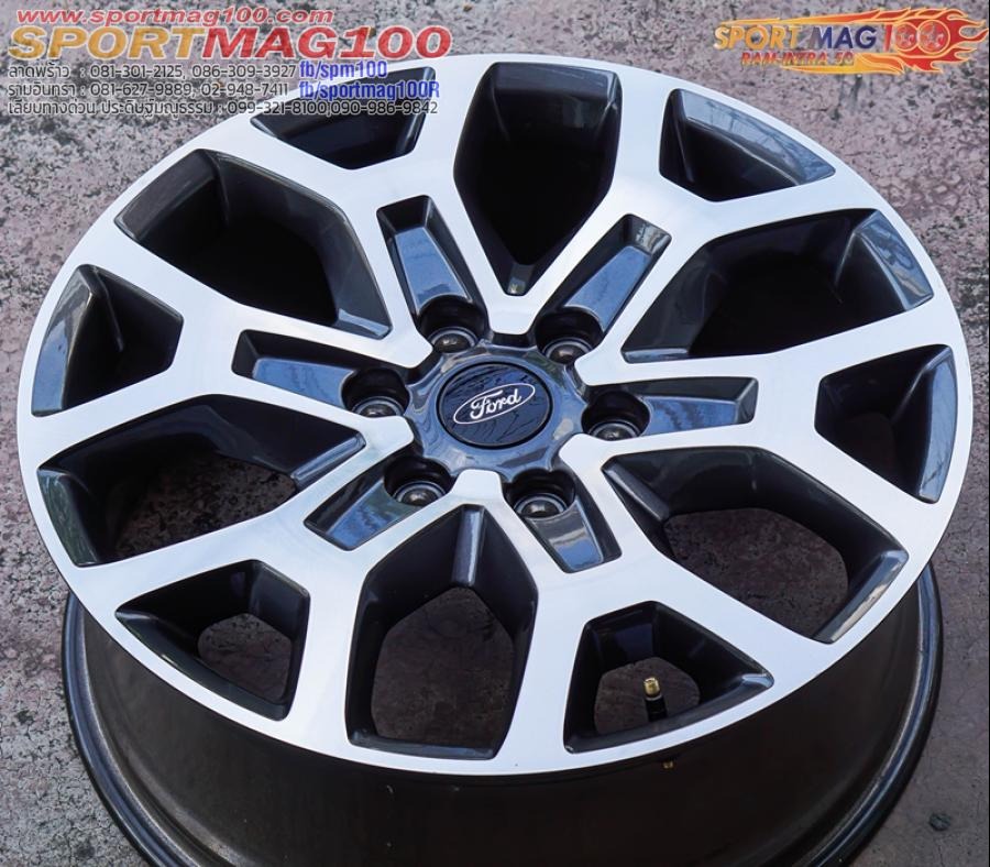 ล้อแม็กมือสอง Ford Everest 6รู139 กันหน้าเงา 8-20นิ้ว(ลาดพร้าว)