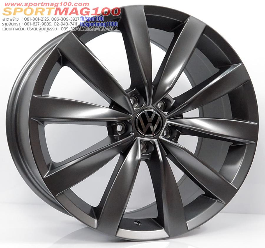 ล้อแม็กใหม่ Scirocco1425 5รู112 ET41 สีเทา 8-18นิ้ว