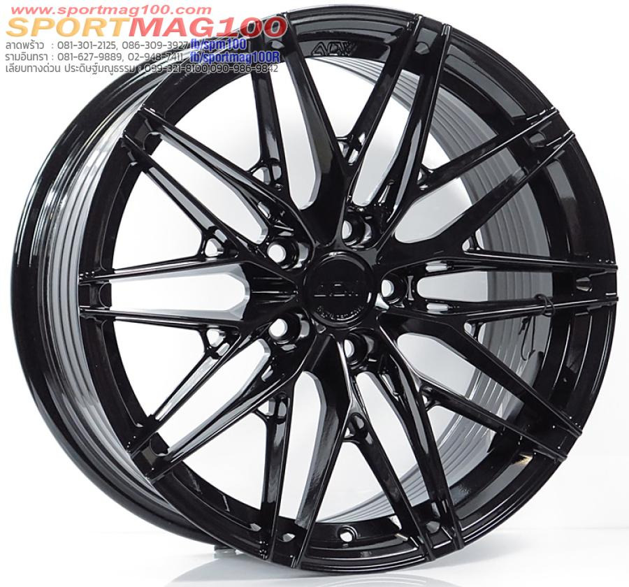 ล้อแม็กใหม่เบา FlowForming FF01 5รู114 ET35 ดำแวว 8.5-18นิ้ว