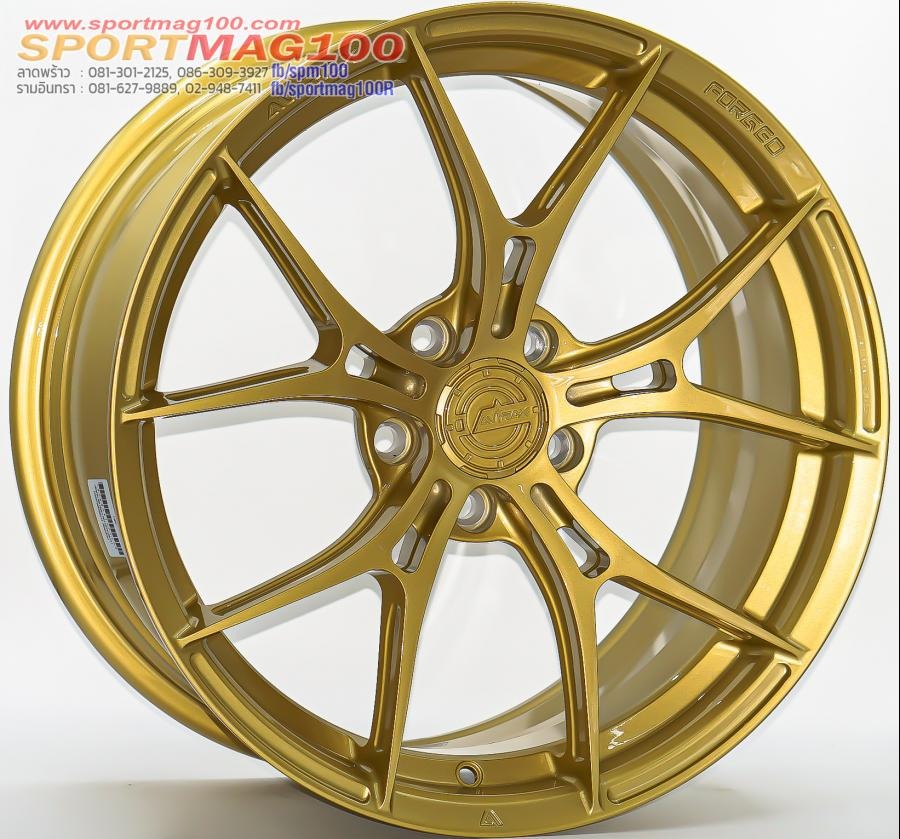 ล้อแม็กใหม่ AVIRAX FORGED GL500 5รู114/112 ET35 ทอง 8.5-18นิ้ว