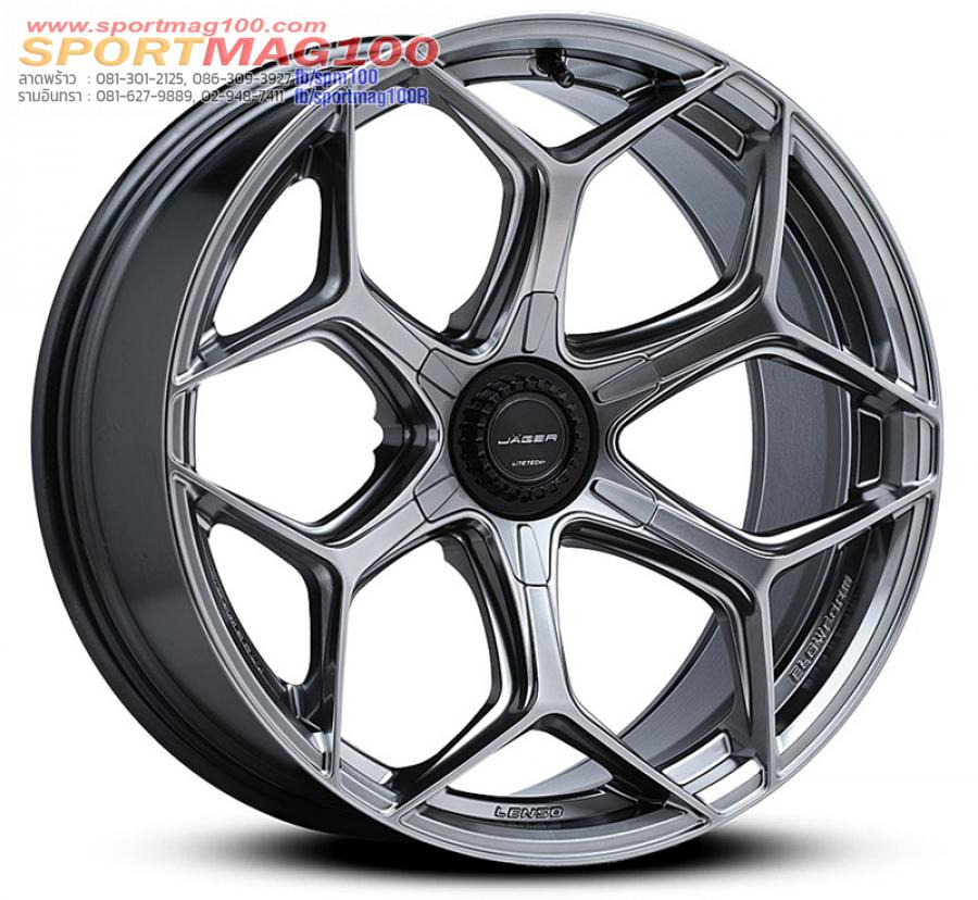ล้อแม็กใหม่ FlowForming Lenso VAMOS6  VT6 LITETECH+ ขอบ18นิ้ว 6รู139.7 กว้าง9 Offset15 สีไฮเปอร์แบล็ค 