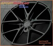 แม็กซ์ใหม่ Niche Misano 5รู112 ET34 ET35 ดำด้าน F8.5 R9.5-19นิ้ว