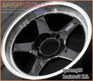 แม็กซ์ใหม่ WELD Racing 6รู139 ET15 ดำมิลลิ่ง 9.5-18นิ้ว 	