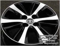 ล้อแม็กป้ายแดง Yaris ATIV Modify 4รู100 ดำหน้าเงา 5.5-15นิ้ว