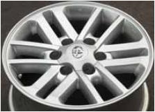ล้อแม็กมือสอง Toyota Vigo Champ 6รู139 ซิลเวอร์ 7.5-17นิ้ว(รามอินทรา)